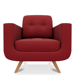 SOFA SCOTTY TELA VELVET STAR 1C GUINDA