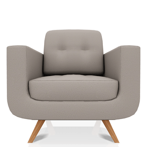 SOFA SCOTTY TELA VELVET STAR 1C TOPO