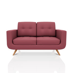 SOFA SCOTTY TELA VELVET STAR 2C PALO ROSA OSCURO