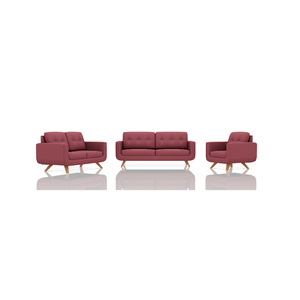 SOFA SCOTTY TELA VELVET STAR 3C 2C 1C PALO ROSA OSCURO