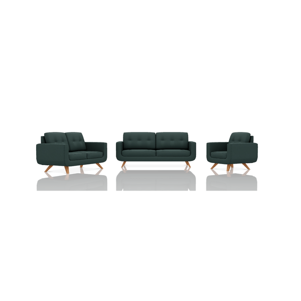 SOFA SCOTTY TELA VELVET STAR 3C 2C 1C VERDE BOTELLA