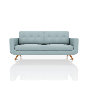 SOFA SCOTTY TELA VELVET STAR 3C CELESTE AGUA