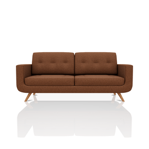 SOFA SCOTTY TELA VELVET STAR 3C MARRON CLARO