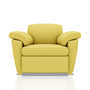 SOFA TREVOR TELA VELVET STAR 1C AMARILLO