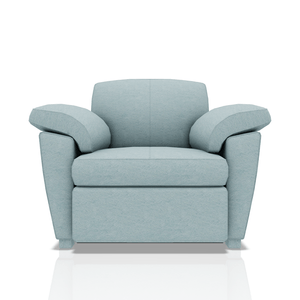 SOFA TREVOR TELA VELVET STAR 1C CELESTE AGUA