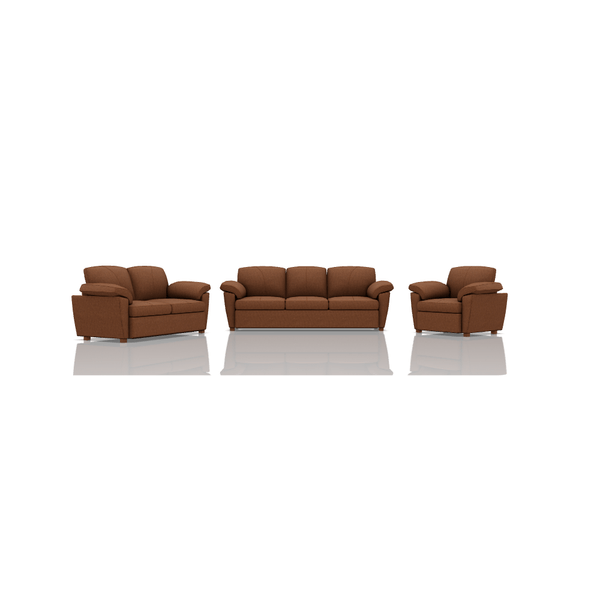 SOFA TREVOR TELA VELVET STAR 3C 2C 1C MARRON CLARO