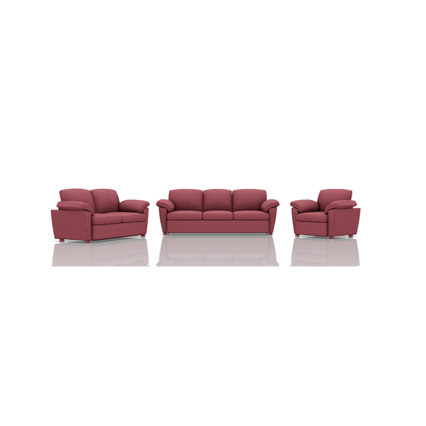 SOFA TREVOR TELA VELVET STAR 3C 2C 1C PALO ROSA OSCURO