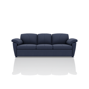 SOFA TREVOR TELA VELVET STAR 3C AZUL ATLANTICO