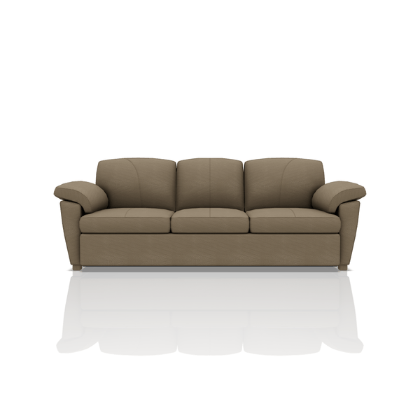 SOFA TREVOR TELA VELVET STAR 3C CHOCOLATE