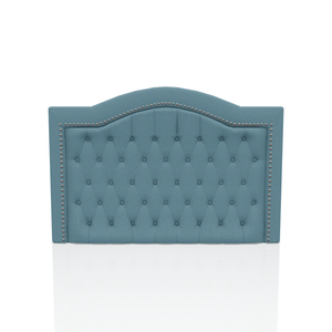 CABECERA PRINTELLA C.T TELA VELVET STAR 2.00 PLZ TURQUESA OSCURO