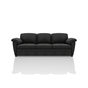 SOFA TREVOR TELA VELVET STAR 3C NEGRO