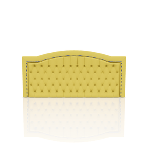 CABECERA PRINTELLA C.T TELA VELVET STAR KING AMARILLO