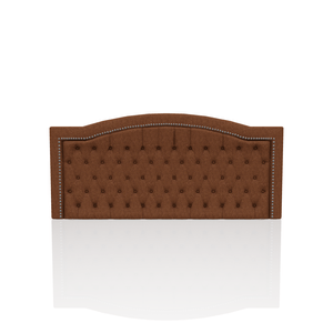 CABECERA PRINTELLA C.T TELA VELVET STAR KING MARRON CLARO