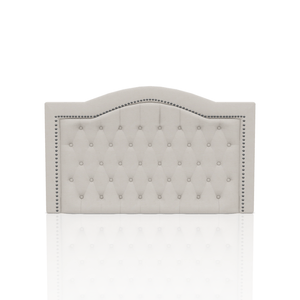 CABECERA PRINTELLA C.T TELA VELVET STAR QUEEN BEIGE