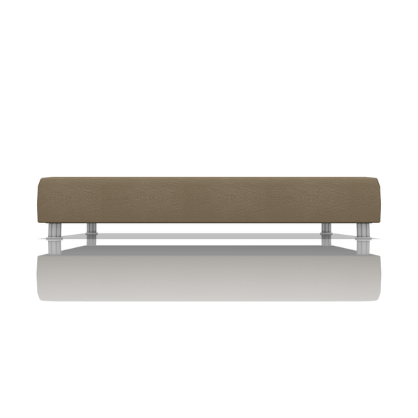 TARIMA BOX OMAR TELA VELVET STAR 1.50 PLZ CHOCOLATE