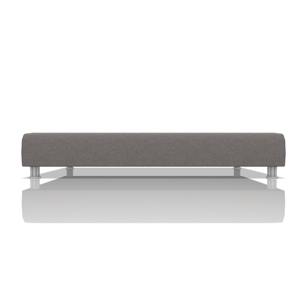 TARIMA BOX OMAR TELA VELVET STAR 2.00 PLZ GRIS RATON