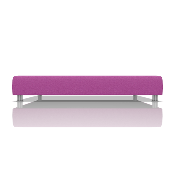 TARIMA BOX OMAR TELA VELVET STAR 2.00 PLZ MORADO