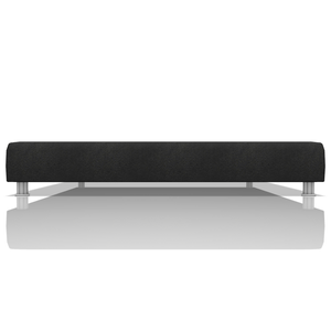 TARIMA BOX OMAR TELA VELVET STAR KING NEGRO