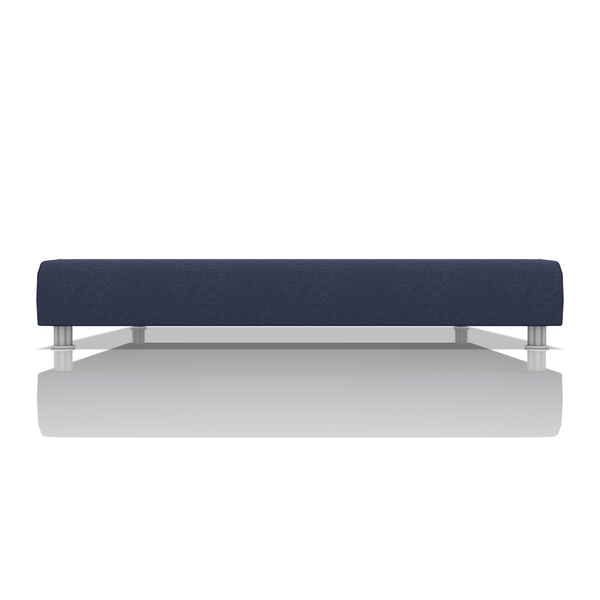 TARIMA BOX OMAR TELA VELVET STAR QUEEN AZUL ATLANTICO