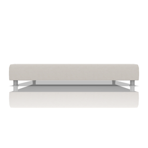 TARIMA BOX OMAR TELA VELVET STAR QUEEN BEIGE
