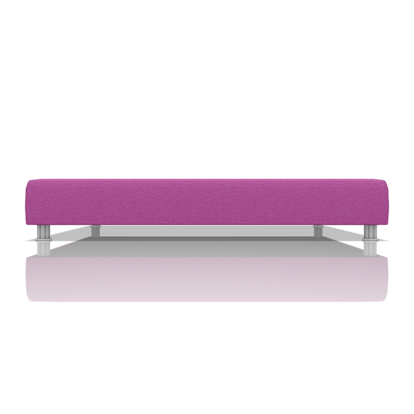 TARIMA BOX OMAR TELA VELVET STAR QUEEN MORADO