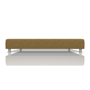 TARIMA BOX OMAR TELA VELVET STAR QUEEN ORO