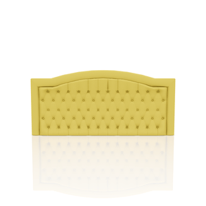 CABECERA PRINTELLA S.T TELA VELVET STAR KING AMARILLO