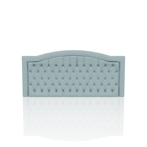 CABECERA PRINTELLA S.T TELA VELVET STAR KING CELESTE AGUA