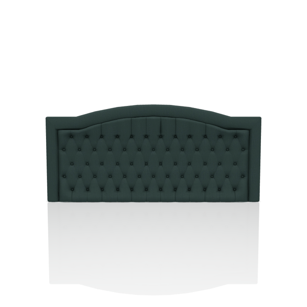 CABECERA PRINTELLA S.T TELA VELVET STAR KING VERDE BOTELLA