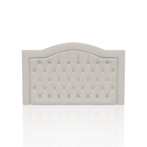 CABECERA PRINTELLA S.T TELA VELVET STAR QUEEN BEIGE