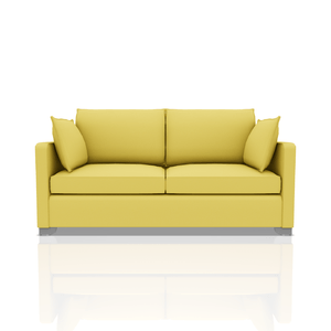 SOFA ALEX TELA VELVET STAR 3C AMARILLO
