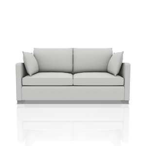 SOFA ALEX TELA VELVET STAR 3C GRIS CLARO