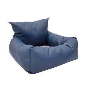 ASIENTO MASCOTA P/AUTO CS AZUL