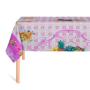 CUBREMESA PLAIN PVC ELIZA ROSADO