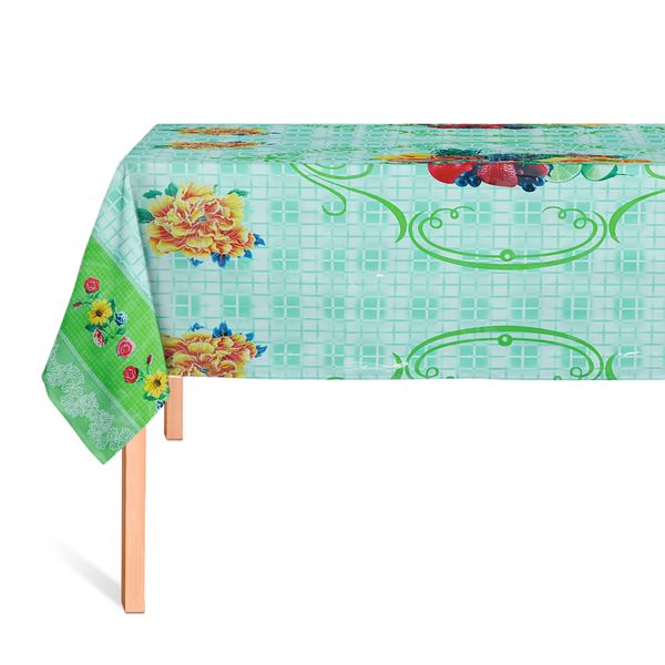 CUBREMESA PLAIN PVC ELIZA VERDE