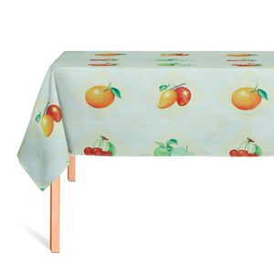 CUBREMESA PLAIN PVC FRUTILLAS NARANJA