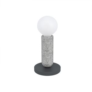 EGLO LAMPARA DE MESA GIACONECCHIA 1X40W TERRAZO GRIS