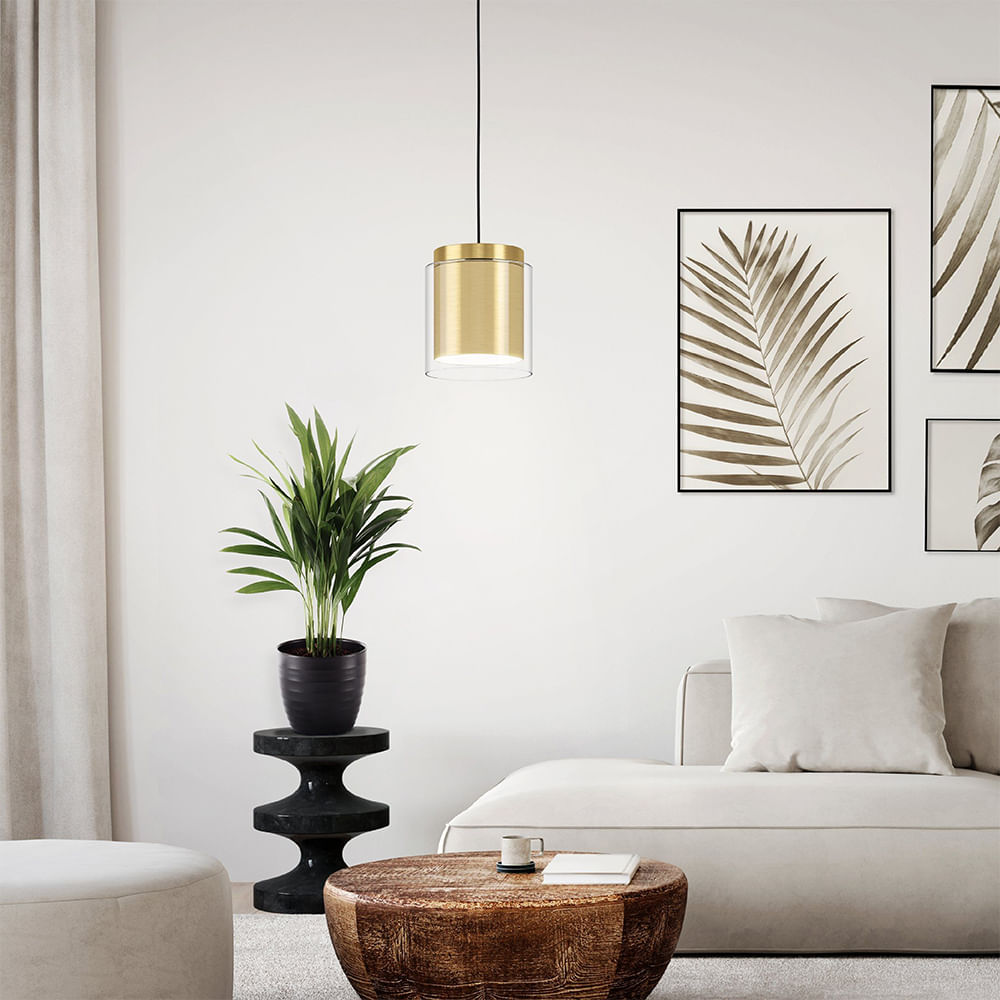 Eglo Lampara Colgante Lagunitas 1x40w Negro Oro Multitop