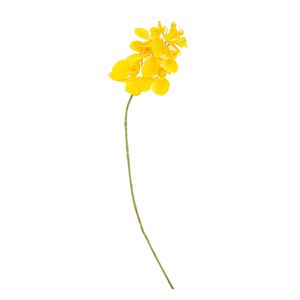 FLOR ARTIFICIAL VARA ORQUIDEA 68X14 CM AMARILLO (SY01462-16)