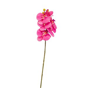 FLOR ARTIFICIAL VARA ORQUIDEA 68X14 CM FUCSIA (SY01462-17)