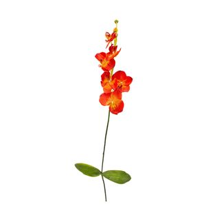 FLOR ARTIFICIAL VARA ORQUIDEA 80X10 CM ROJO (6503-ROJ)