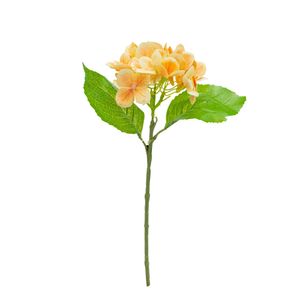 FLOR ARTIFICIAL VARA HORTENSIA 44X12 CM NARANJA (00118-2)
