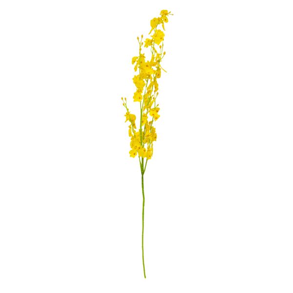 FLOR ARTIFICIAL VARA ORQUIDEA 88X15 CM AMARILLO (SY01089-AM)