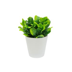 PLANTA ARTIFICIAL C/MACETA RUDA II 15X8 CM VERDE (00129-2)