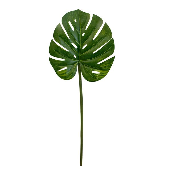 PLANTA ARTIFICIAL HOJA COSTILLA DE ADAM 50X16 CM VERDE (8164)