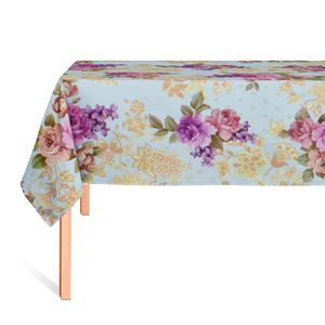 CUBREMESA PLAIN PVC CAYETANA CELESTE