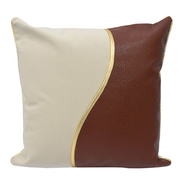 FUNDA COJIN MAKARA II 45 X 45 CM CHOCOLATE (PT)