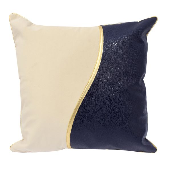 FUNDA COJIN MAKARA II 50 X 50 CM AZUL NOCHE (PT)