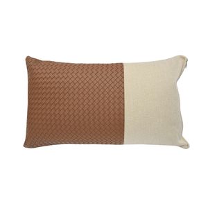 FUNDA COJIN TRENZE 30 X 50 CM BURDEOS (PT)
