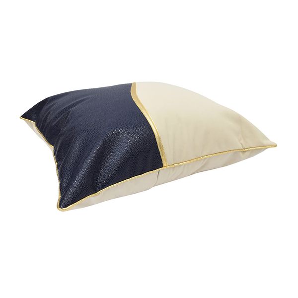 FUNDA COJIN MAKARA II 45 X 45 CM AZUL NOCHE (PT)